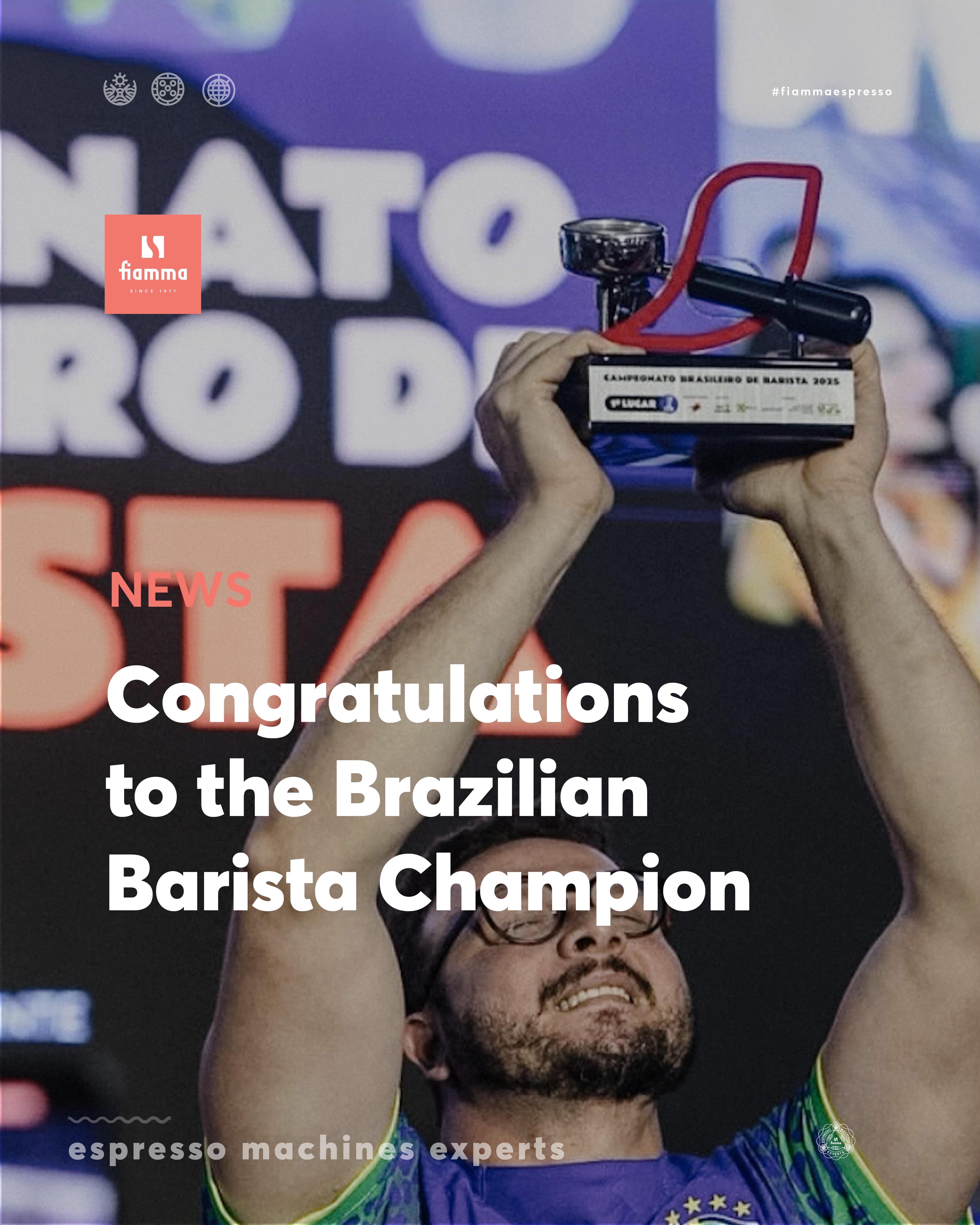 Parabéns ao Barista Campeão Brasileiro!