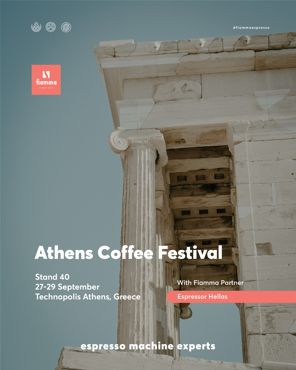 Fiamma en el Athens Coffee Festival